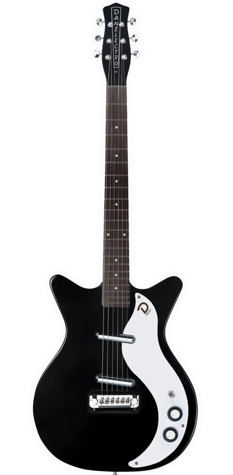 59 Black Danelectro Guitar