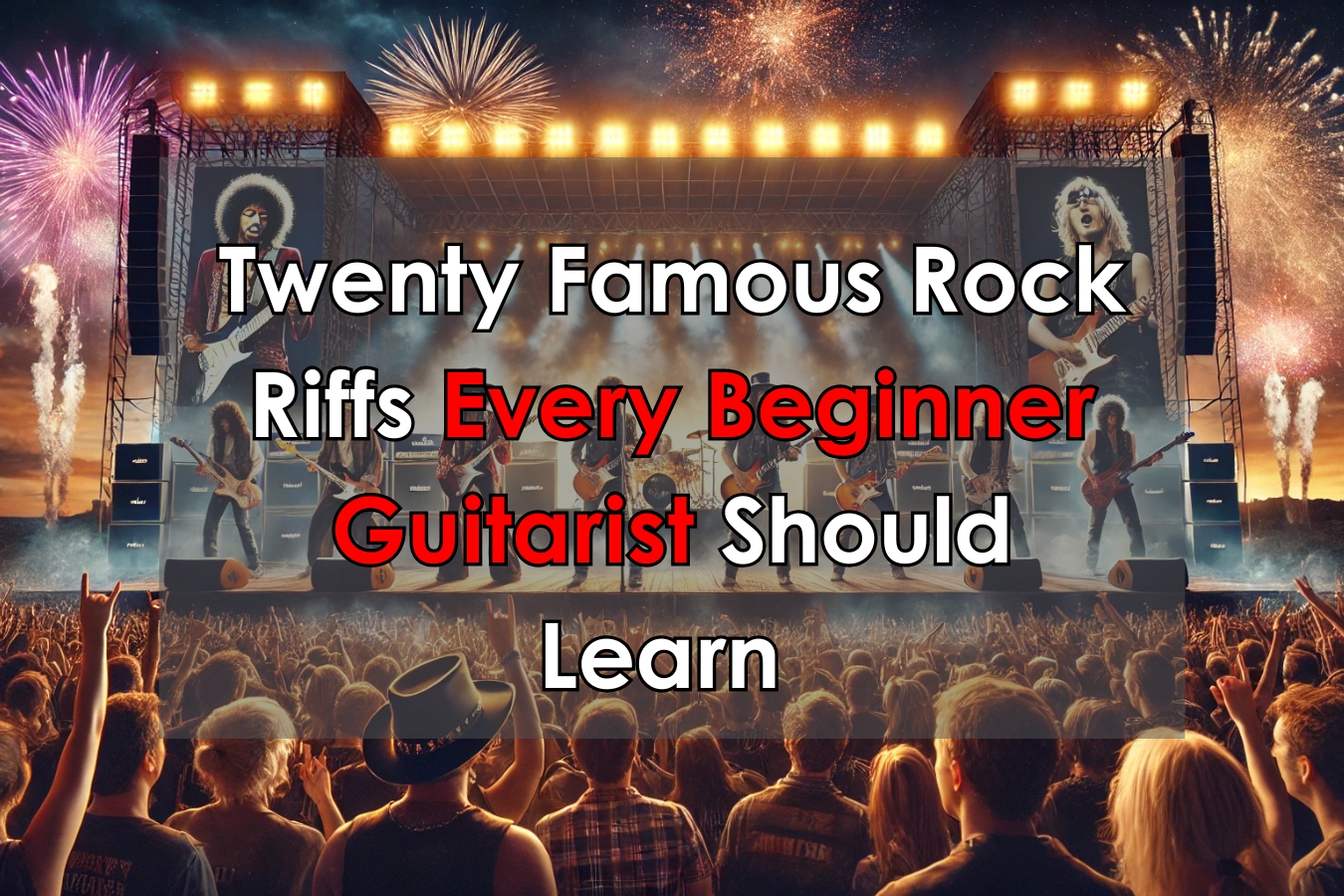 Rock Guitar 101: Twenty Essential Riffs Every Beginner Should Learn ...